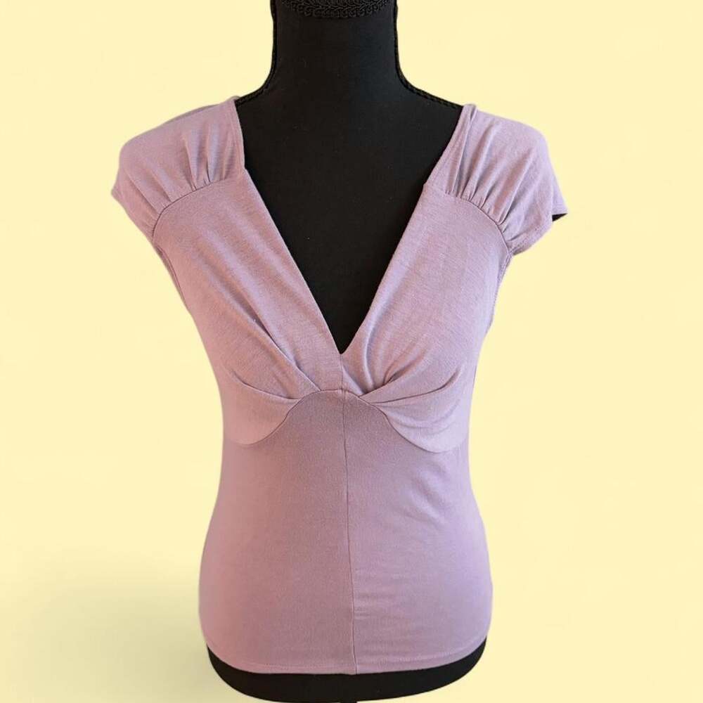 Women's Purple and Pink T-shirt
